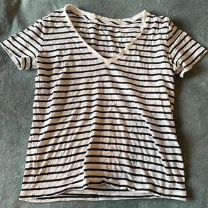 madewell brand new striped tee worn once